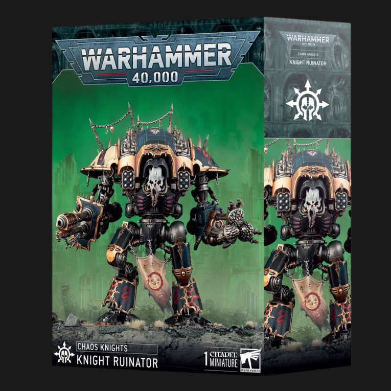 Chaos Knights Knight Ruinator – Warhammer 40,000 Close-Combat Monster
