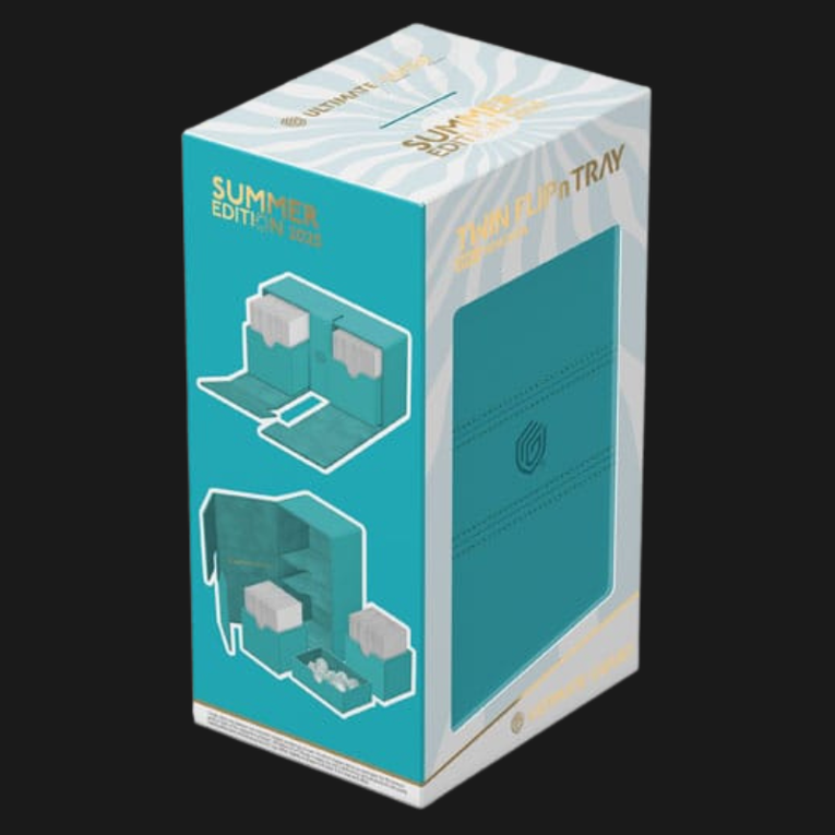 Ultimate Guard Twin Flip’n’Tray 200+ Xenoskin Summer 2025 Lagoon Deck Box