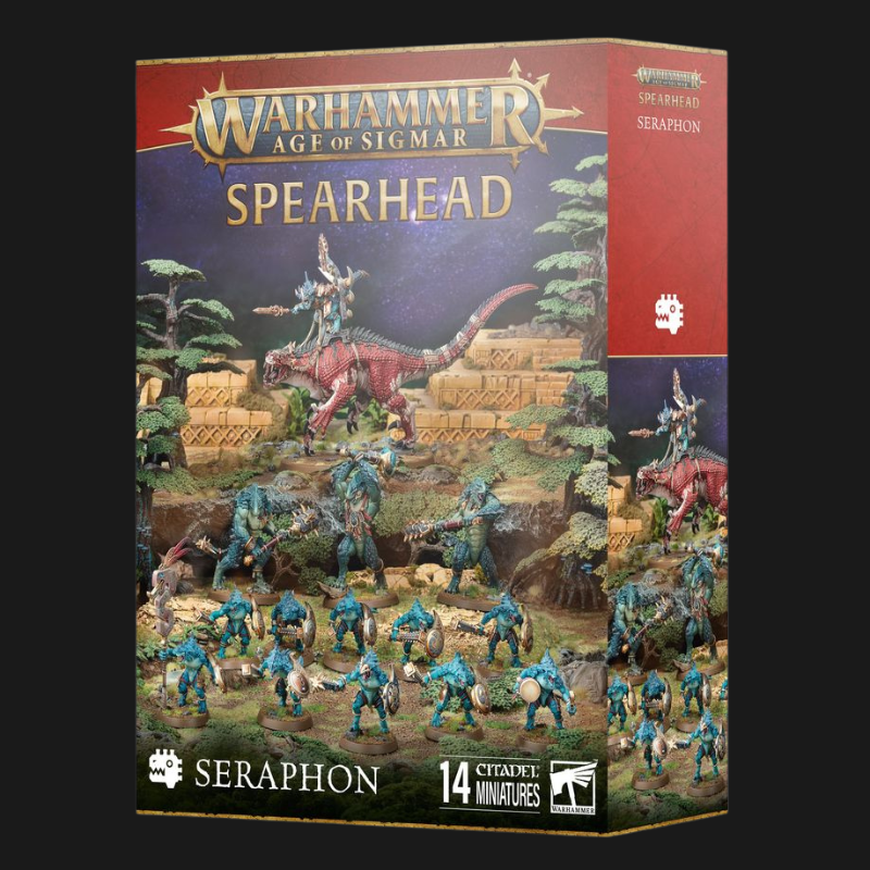Age of Sigmar Spearhead: Seraphon – Lizardmen Elite Starter Army Box