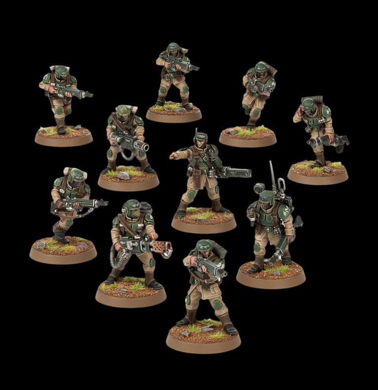 Tropas de choque Warhammer 40K Cadian