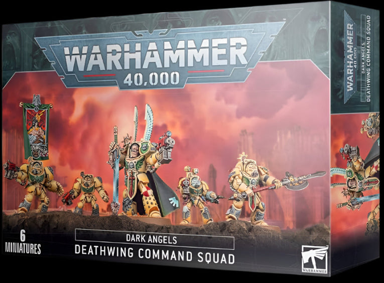 Deathwing Command Squad | Warhammer 40K Elite Miniatures Set