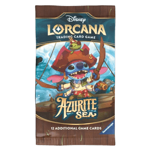 Disney Lorcana: Azurite Sea Booster Pack - Set 6 TCG Expansion