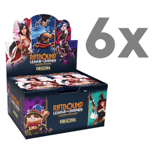 Riftbound LoL TCG Origins Sealed Case ( 6 Booster Box EN )