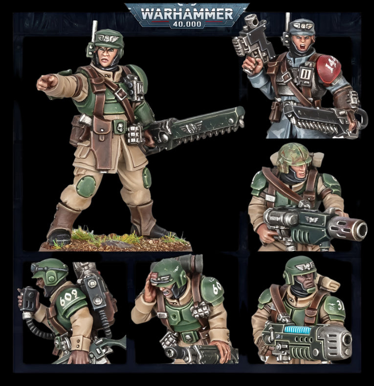 Tropas de choque Warhammer 40K Cadian