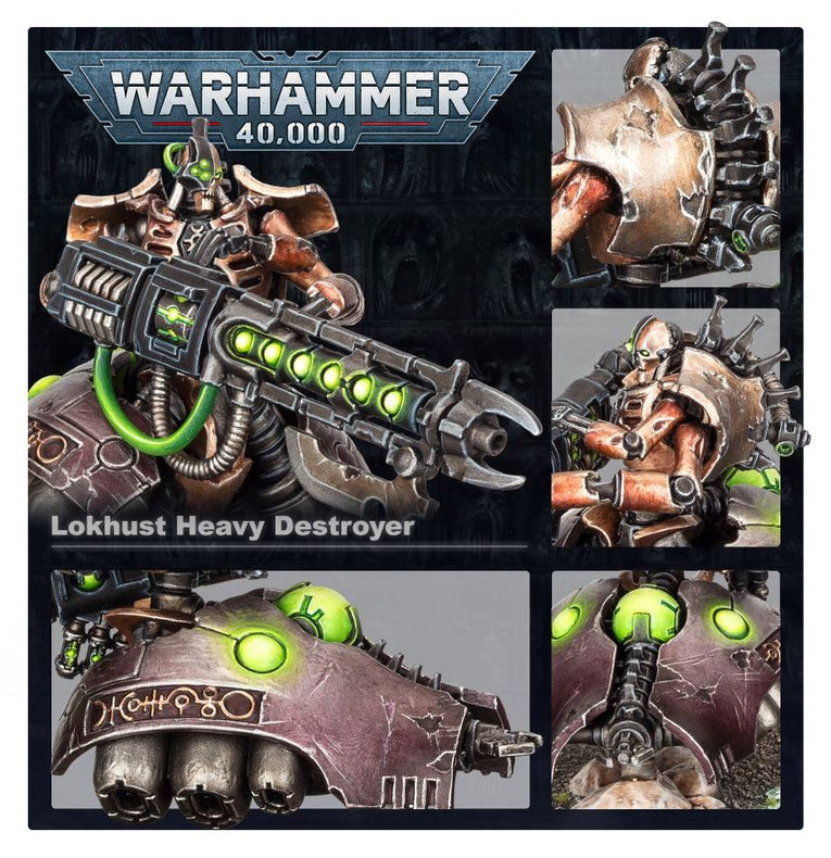 Necrons Lokhust Heavy Destroyer - Warhammer 40K: Unleash Destruction!