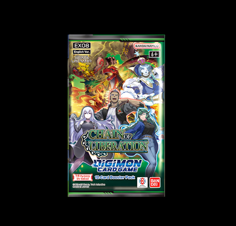 Digimon Card Game: Chain Of Liberation EX08 Booster Display Expansion