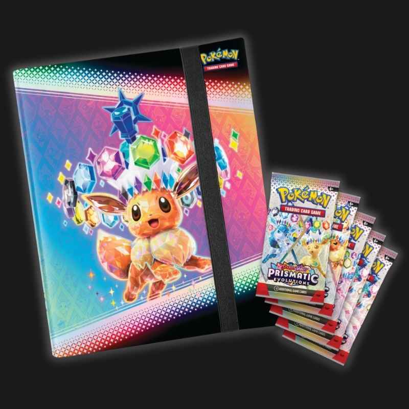 PKM - Scarlet & Violet 8.5 Prismatic Evolutions Binder Collection - EN