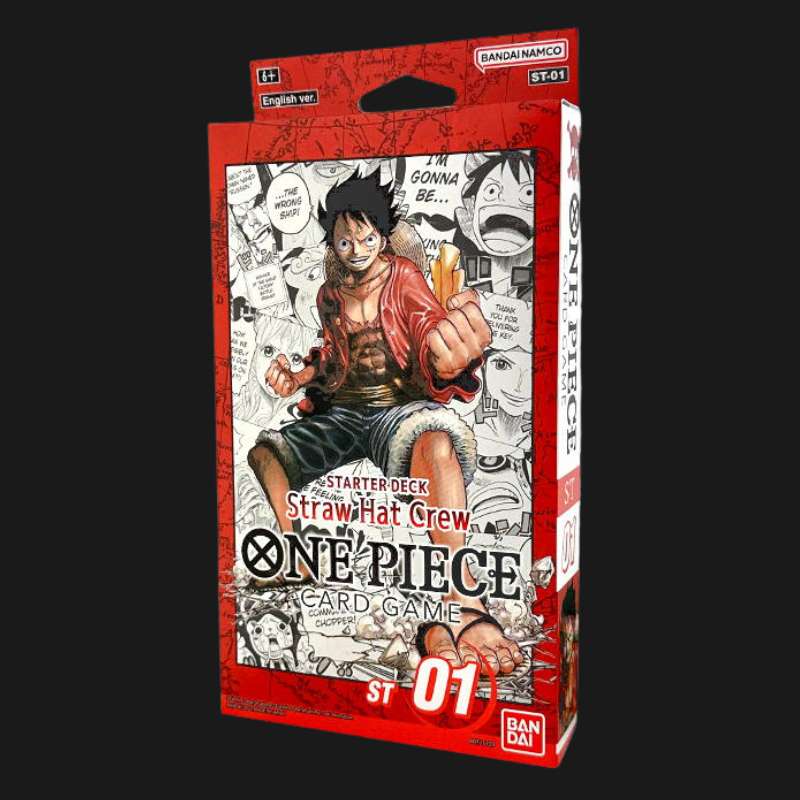 Jogo de cartas One Piece - Deck inicial da tripulação do chapéu de palha ST01