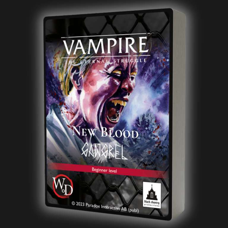 Vampire: The Eternal Struggle Fifth Edition - New Blood Gangrel - EN