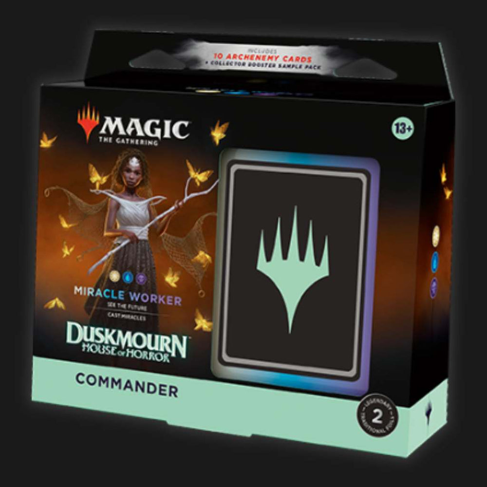 Magic: The Gathering Duskmourn: House of Horror Commander Deck - Miracle Worker