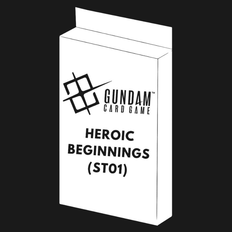 Gundam Card Game: Heroic Beginnings Starter Deck ST01 - EN