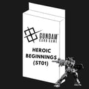 Gundam Card Game: Heroic Beginnings Starter Deck ST01A - EN