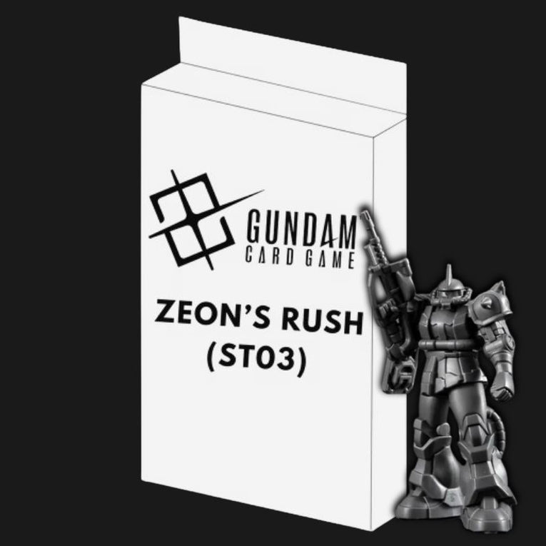 Gundam Card Game: Zeon’s Rush Starter Deck ST03A- EN