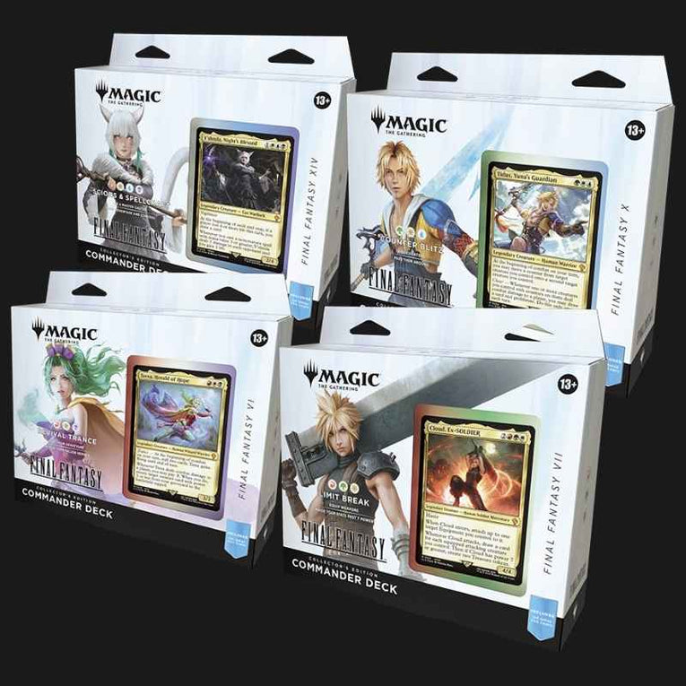 Final Fantasy Collector’s Edition Commander Deck Set - MTG Magic: The Gathering