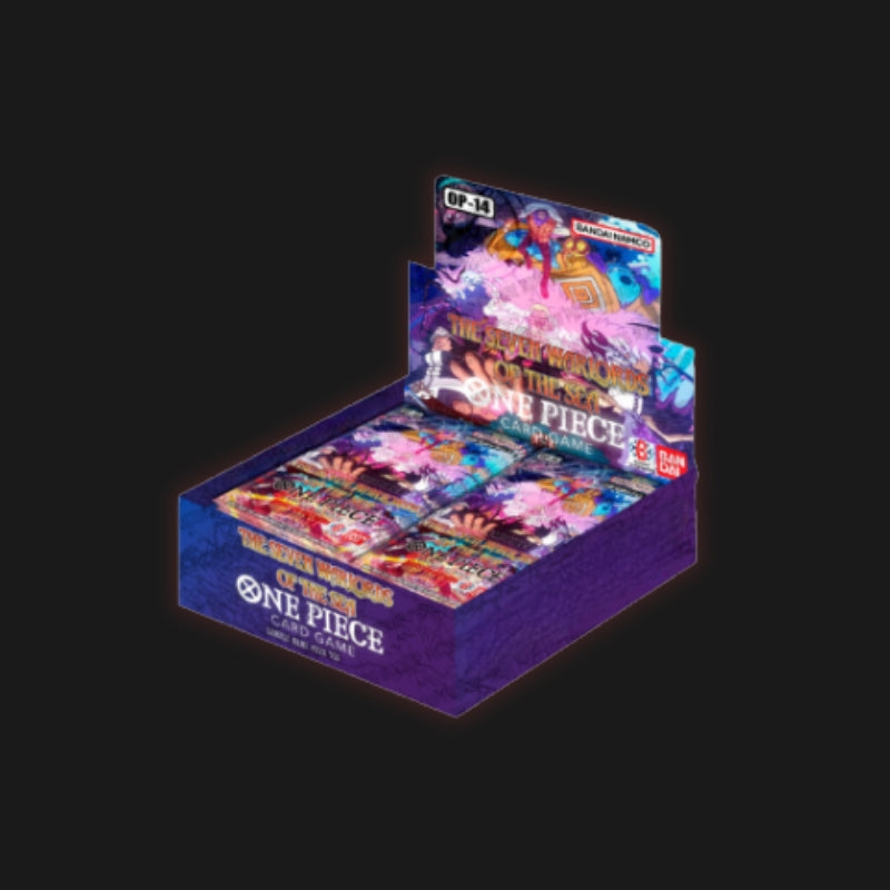 One Piece Card Game OP14 Booster Display (24 Packs) – English | Seven Warlords