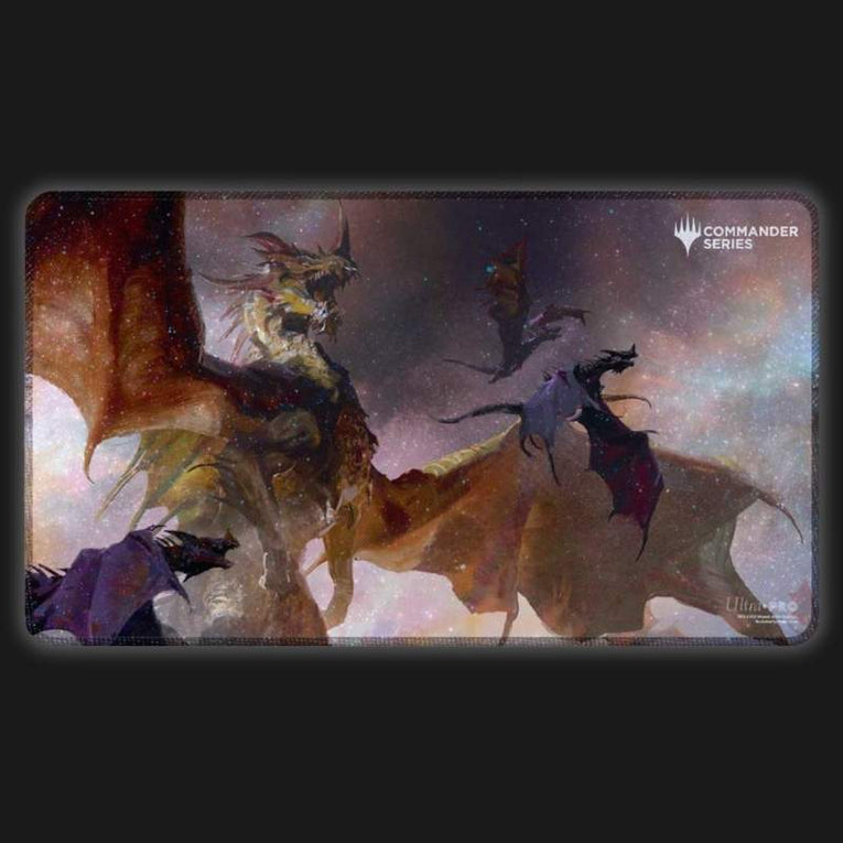 UP - Commander Series Release 5 Three Color Wedge - Q1 2025 Holofoil Playmat The Ur-Dragon for MTG