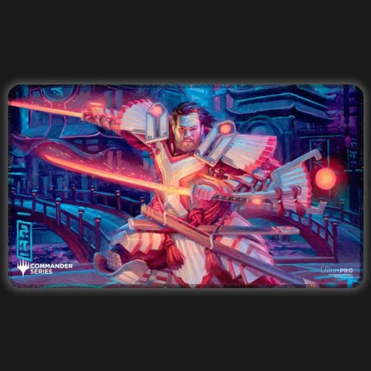 UP - Commander Series - Release 5 - Three Color Wedge - Q1 2025 Stitched Edge Playmat Isshin for MTG