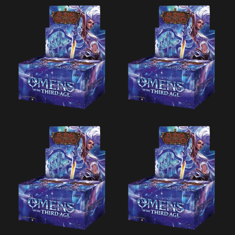 Flesh & Blood TCG - Omens of the Third Age Booster Case  EN