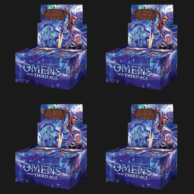 Flesh & Blood TCG - Omens of the Third Age Booster Case  EN