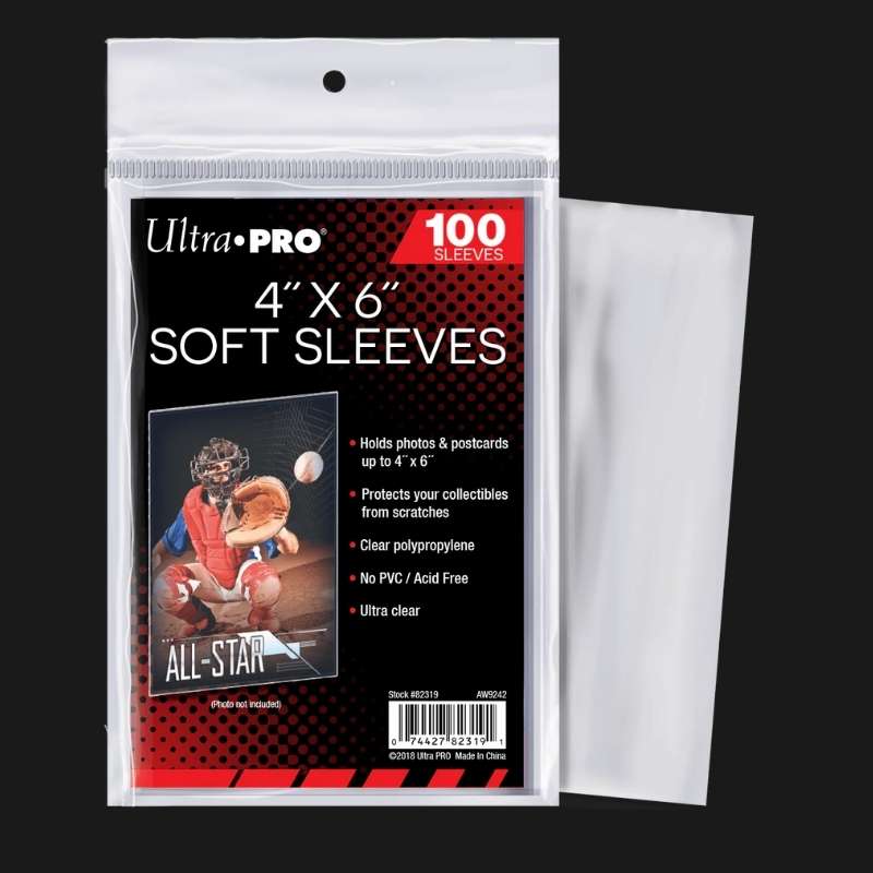UP - Standard Sleeves - Regular Soft Card (100 Sleeves) Ventura Games UP - Standard Sleeves - Regular Soft Card (100 Sleeves) Ventura Games