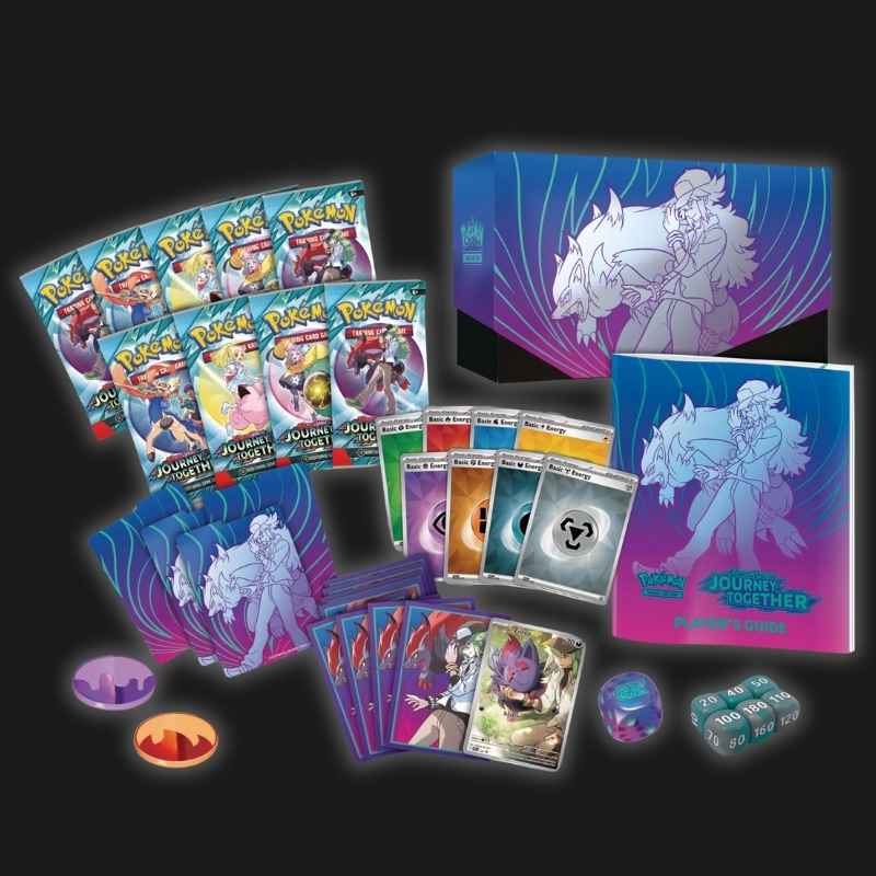 Pokemon TCG: Scarlet & Violet Journey Together Elite Trainer Box | Includes 9 Booster Packs & Pokemon TCG: Scarlet & Violet Journey Together Elite Trainer Box | Includes 9 Booster Packs &
