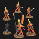 Aeldari Fire Dragons - Elite Warhammer 40K Miniatures