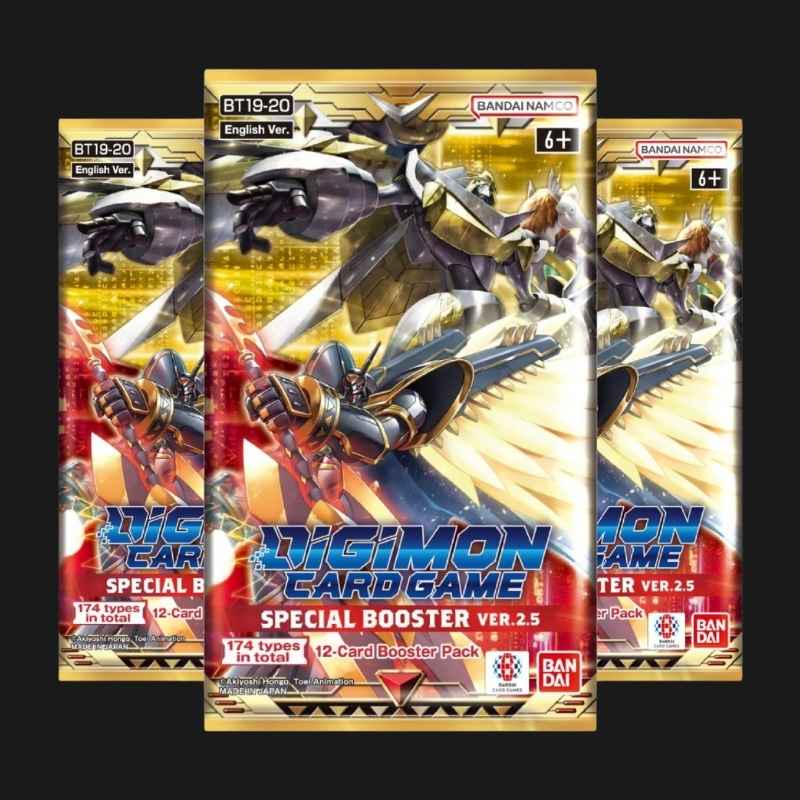 BT19-20 Booster Pack - Digimon Card Game Special Booster Ver.2.5