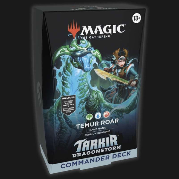 tarkir dragonstorm collector booster box preorder Tarkir Dragonstorm Temur Roar Commander Deck
