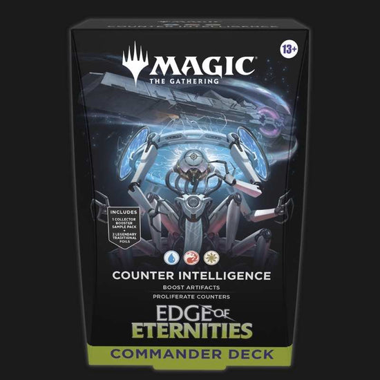 Edge of Eternities Counter Intelligence Commander Deck | MTG Magic: Th Ventura Games Edge of Eternities Counter Intelligence Commander Deck | MTG Magic: Th Ventura Games