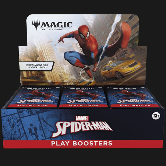 Marvel's Spider-Man Play Booster Display - MTG - Magic the Gathering Ventura Games Marvel's Spider-Man Play Booster Display - MTG - Magic the Gathering Ventura Games
