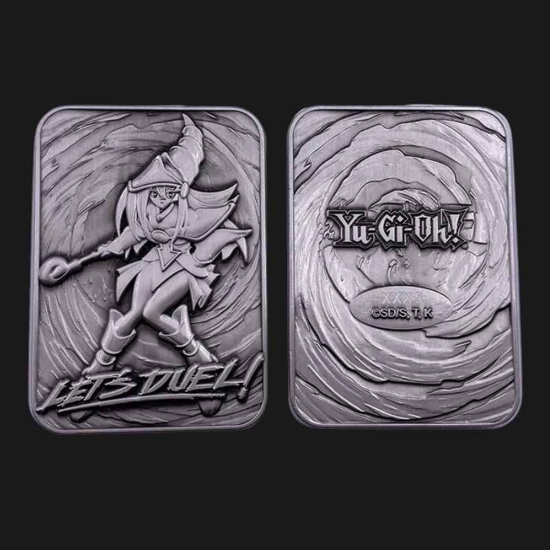 yu gi oh limited edition cards Yu-Gi-Oh! Limited Edition Dark Magician Girl Metal Card – Ventura Games