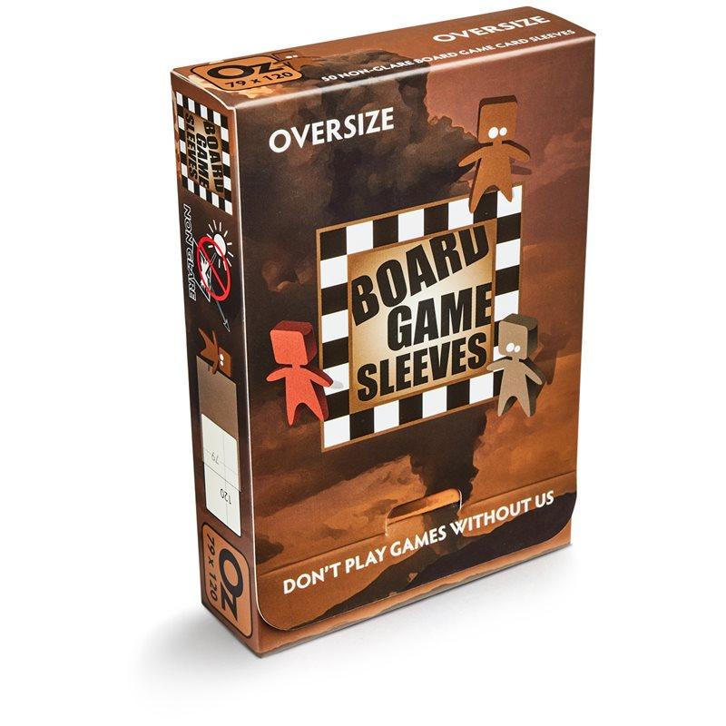 Board Game Sleeves - Non-Glare - Oversize (82x124mm) - 50 Pcs - Ventura Games