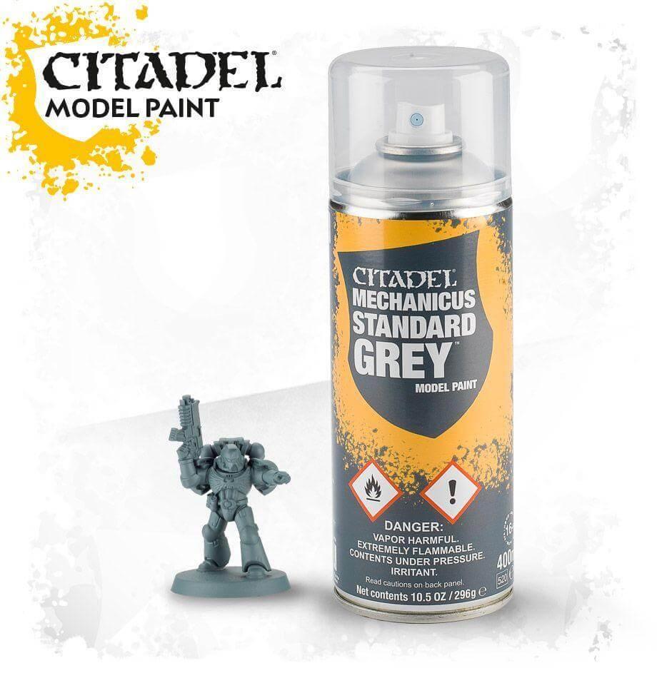 Citadel - Mechanicus Standard Grey Spray - Games Workshop - Ventura Games