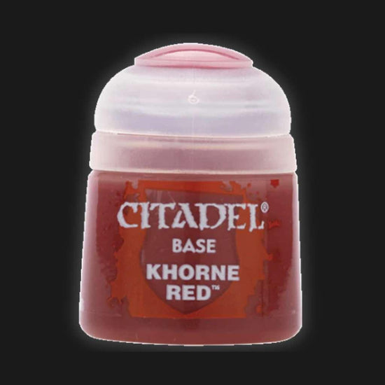 Citadel: Paint Base - Khorne Red - Ventura Games