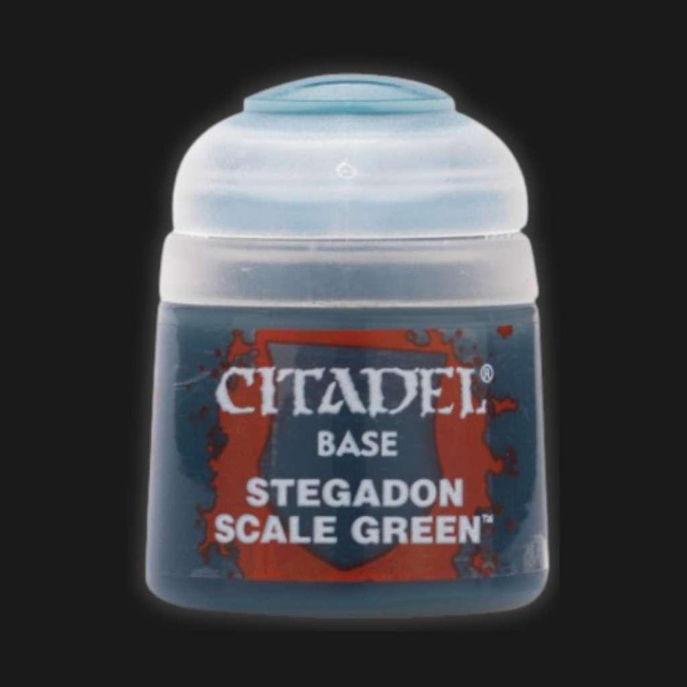 Citadel Paint Base - Stegadon Scale Green - Ventura Games