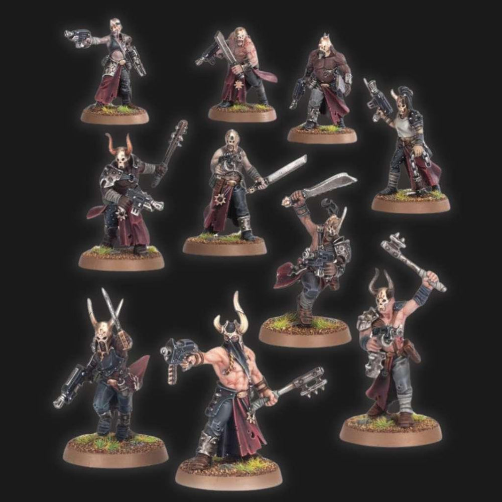 Warhammer 40k Games Work - Combat Patrol: Chaos Space Marines, Multiple Colors Warhammer 40k Games Work - Combat Patrol: Chaos Space Marines, Multiple Colors