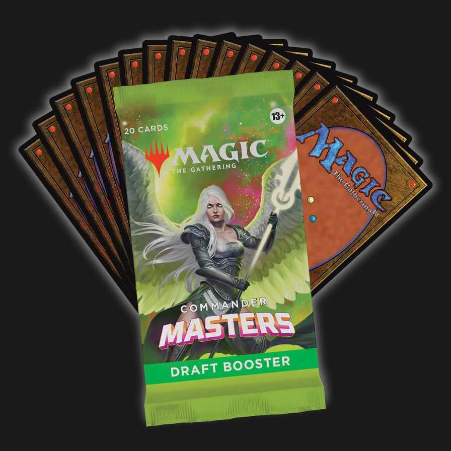 Commander Masters Draft Booster - Magic: The Gathering - Ventura Games