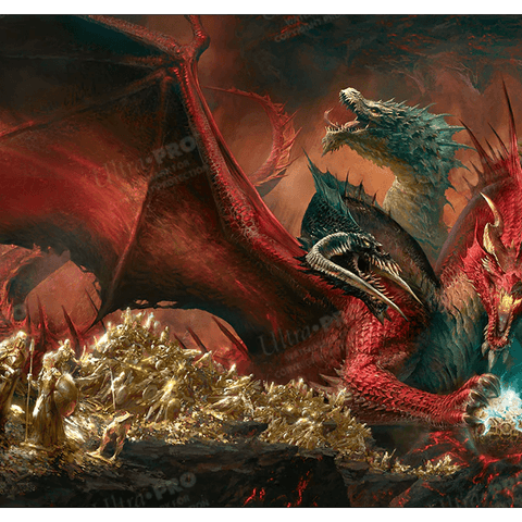 D&D Tyranny of Dragons Playmat - Cover Series | Dungeons & Dragons RPG Accessories - Ventura Games