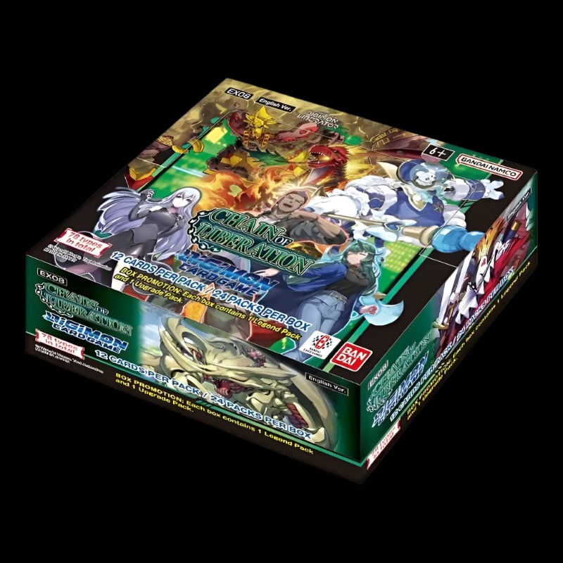 Digimon Card Game: Chain Of Liberation EX08 Booster Display Expansion