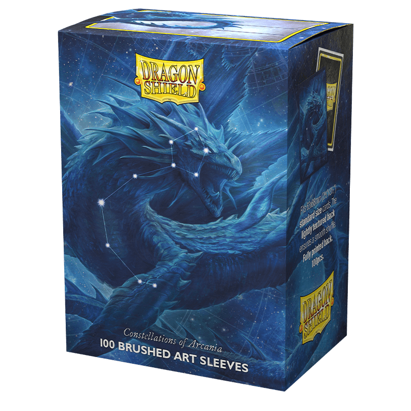 Dragon Shield Brushed Art Sleeves - Constellations Drasmorx (100 Sleeves) - Ventura Games