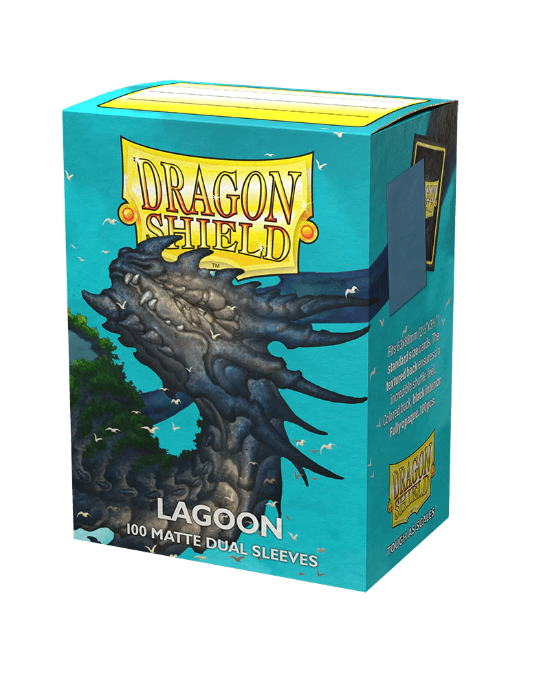 Dragon Shield Dual Matte Sleeves - Lagoon 'Saras' (100 Sleeves) - Ventura Games