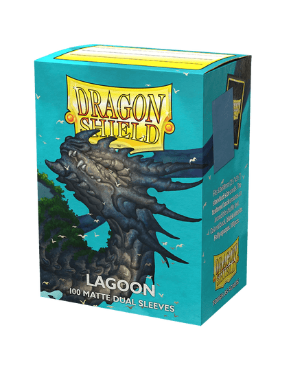 Dragon Shield Dual Matte Sleeves - Lagoon 'Saras' (100 Sleeves) - Ventura Games