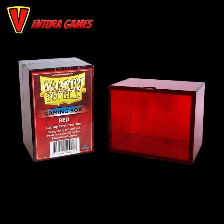 Dragon Shield Gaming Box - Red | Durable Card Storage Solution - Ventura Games