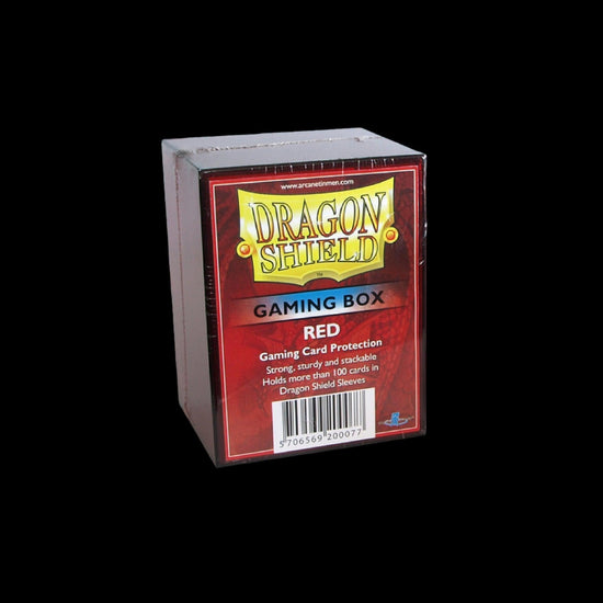 Dragon Shield Gaming Box - Red | Durable Card Storage Solution - Ventura Games