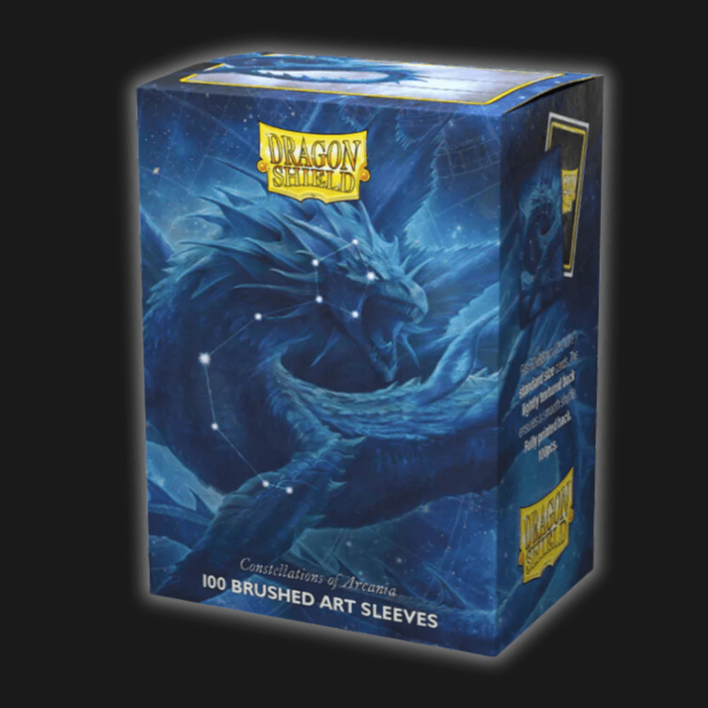 Dragon Shield Sleeves - Brushed Art Constellations Drasmorx, 100 Durab Ventura Games Dragon Shield Sleeves - Brushed Art Constellations Drasmorx, 100 Durab Ventura Games
