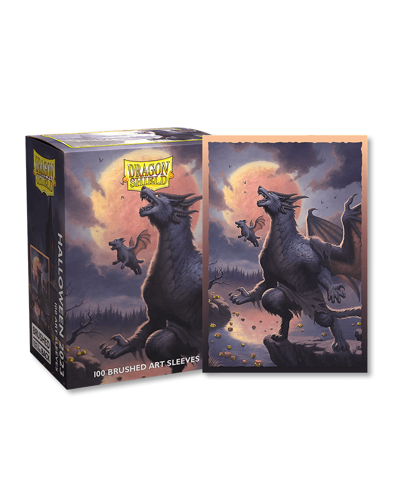 Dragon Shield Sleeves - Halloween 2023 Edition (100 Sleeves) - Standard Size - Ventura Games