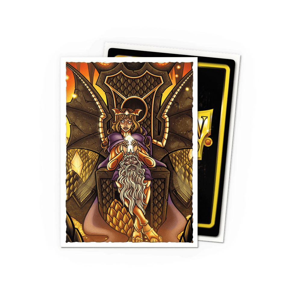 Dragon Shield Sleeves - Matte Queen Athromark (100 Sleeves) - Ventura Games