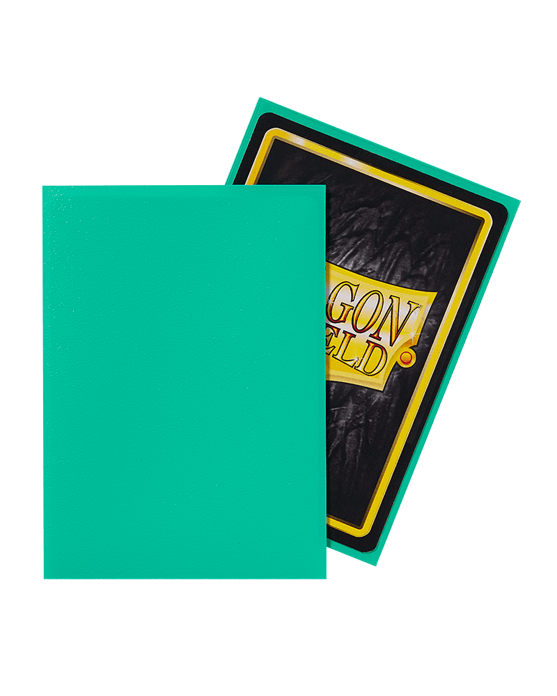 Dragon Shield Standard Sleeves - Matte Mint (100 Sleeves) - Ventura Games