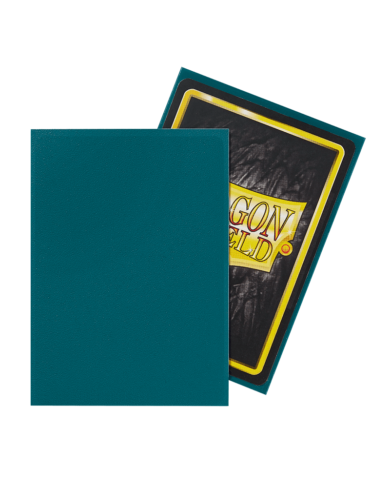 Dragon Shield Standard Sleeves - Matte Petrol (100 Sleeves) - Ventura Games