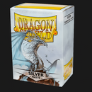 Dragon Shield Standard Sleeves - Matte Silver (100 Sleeves) - Ventura Games